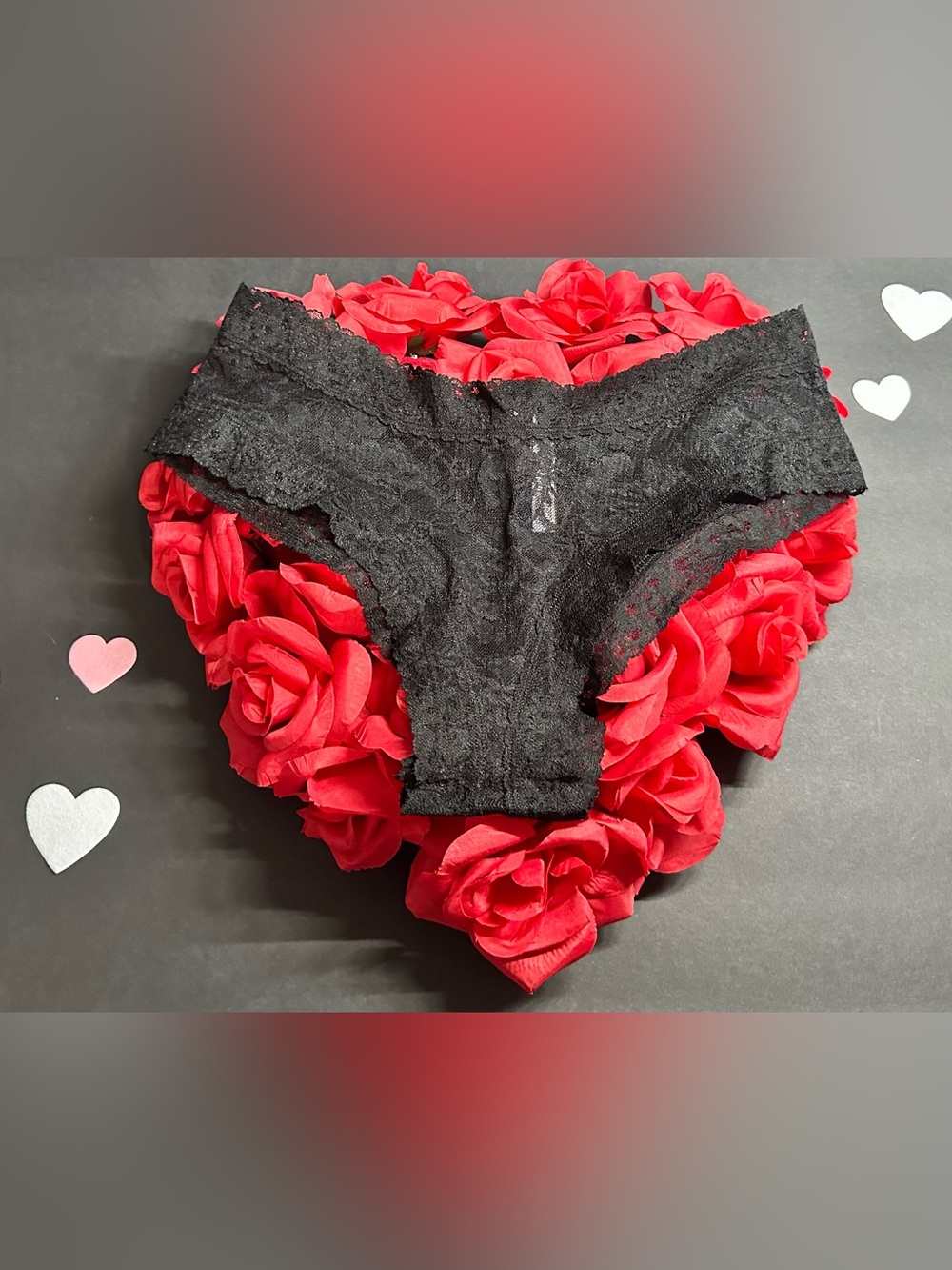 Victoria's Secret Black Lace Bikini Brief